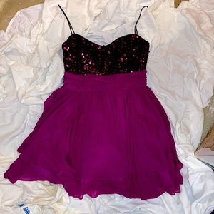 Morgan and Co. formal hot pink dress size 11/12